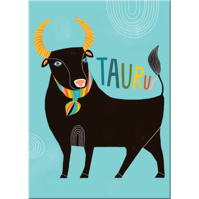 Lisa Congdon for Em  Friends Taurus Zodiac Magnet