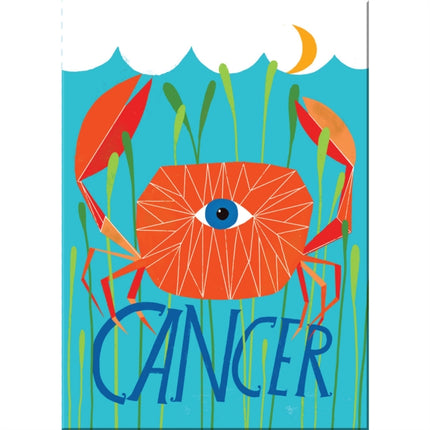 Lisa Congdon for Em  Friends Cancer Zodiac Magnet