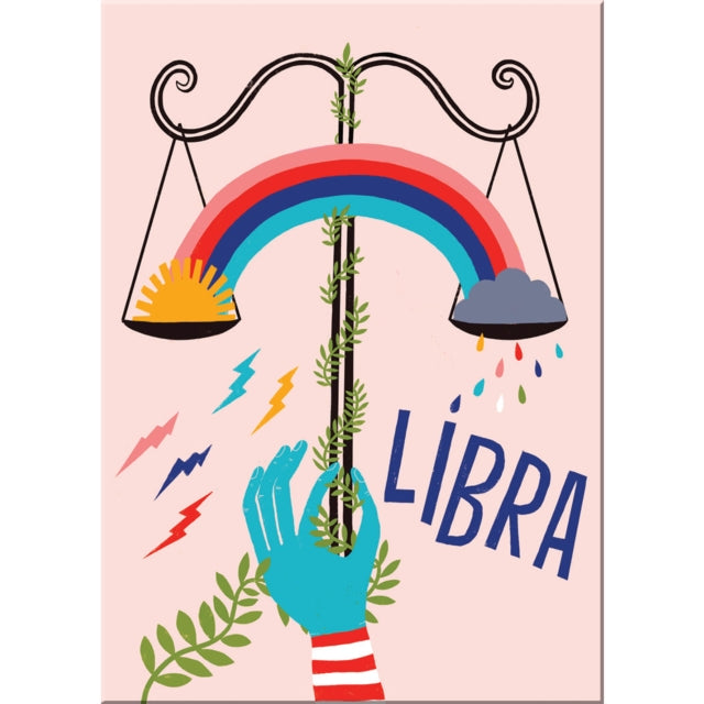 Lisa Congdon for Em  Friends Libra Zodiac Magnet