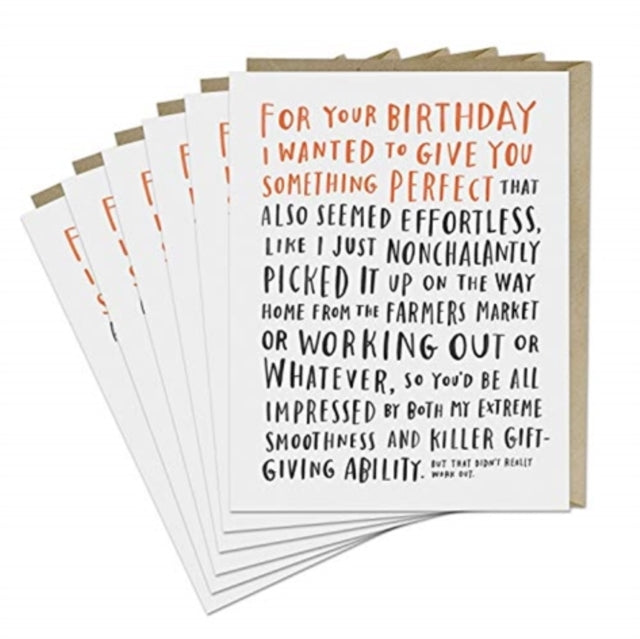 6Pack Em  Friends Awkward Birthday Card