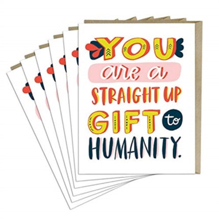 6Pack Em  Friends Gift To Humanity Card