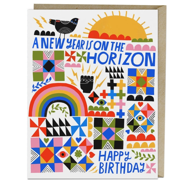 6Pack Lisa Congdon for Em  Friends Women A New Year Card