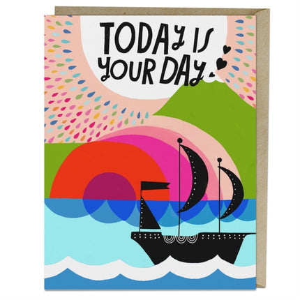 6Pack Lisa Congdon for Em  Friends Women Today is Your Day Card