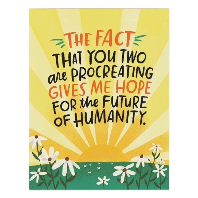 6Pack Em  Friends Future of Humanity Baby Card