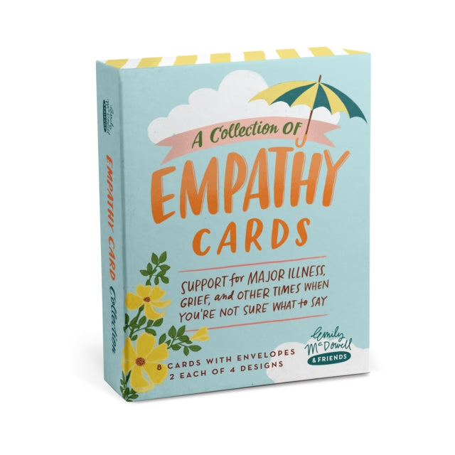 Em & Friends Empathy Cards, Box of 8 Assorted