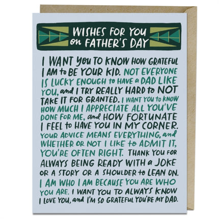 6Pack Em  Friends Wishes For You Fathers Day Card