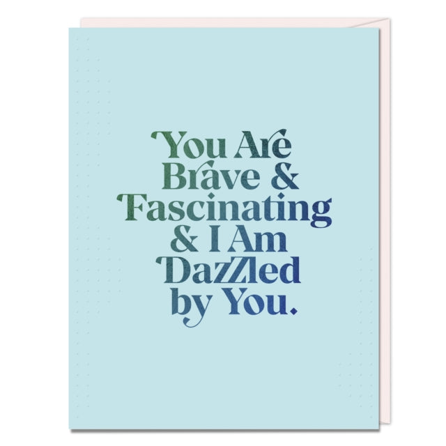 6Pack Elizabeth Gilbert Brave  Fascinating Card