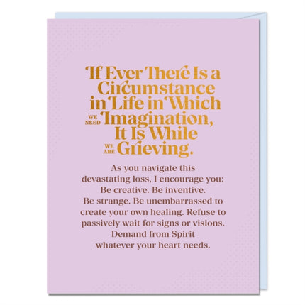 6-Pack Elizabeth Gilbert If Ever A Circumstance Card