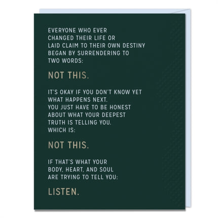 6-Pack Elizabeth Gilbert Not This Card