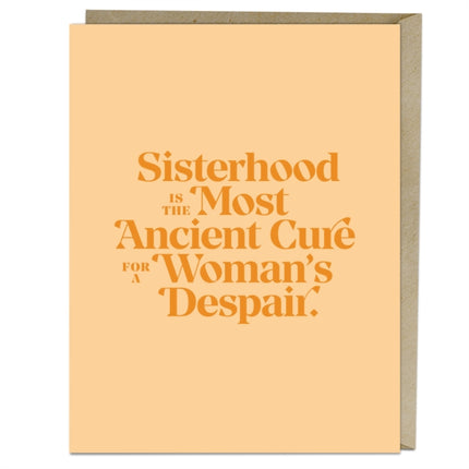 6Pack Elizabeth Gilbert for Em  Friends Sisterhood Card