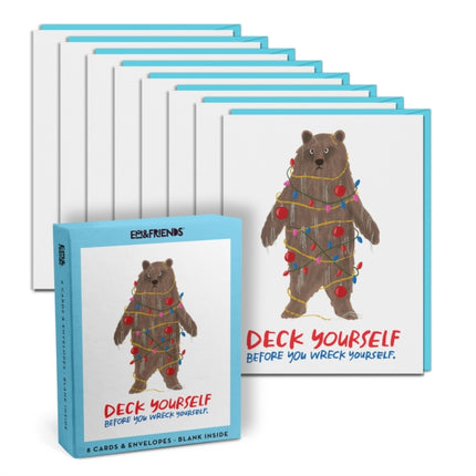 Em & Friends Deck Yourself Boxed Greeting Cards,