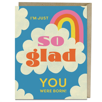 6Pack Em  Friends So Glad Bday Greeting Cards