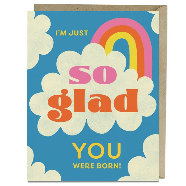6Pack Em  Friends So Glad Bday Greeting Cards