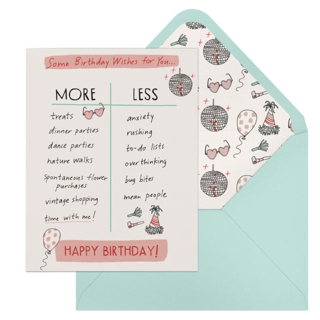 6Pack Em  Friends Julia Rothman Birthday MoreLess Greeting Cards
