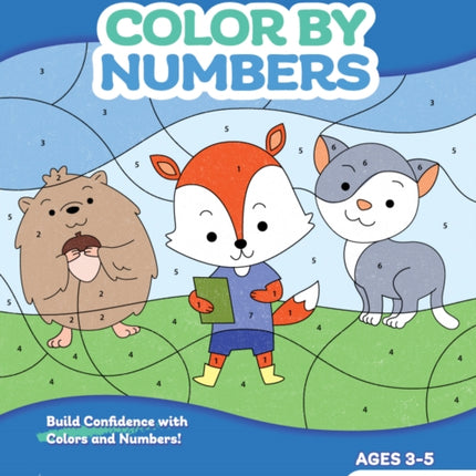My First Book of Color by Numbers: (Build