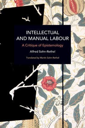 Intellectual and Manual Labour: A Critique of