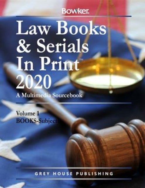 Law Books  Serials In Print  3 Volume Set 2020