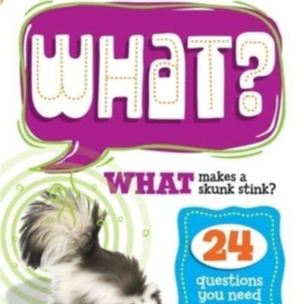 Active Minds Kids Ask WHAT Makes a Skunk Stink?