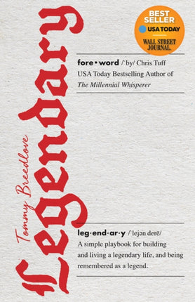 Legendary: A simple playbook for building and