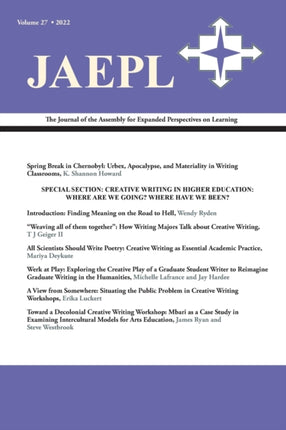 Jaepl 27 (2022): The Journal of the Assembly for Expanded Perspectives on Learning