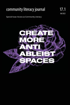 Community Literacy Journal 17.1 (Fall 2022)