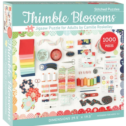 Thimble Blossoms Jigsaw Puzzle for Adults