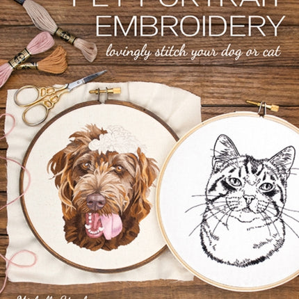 Pet Portrait Embroidery: Lovingly Stitch Your Dog
