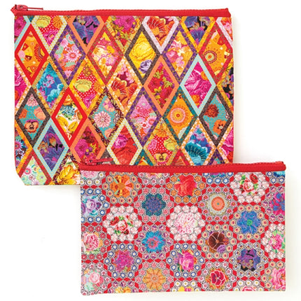 Kaffe Fassetts Fabulous Florals Eco Pouch Set