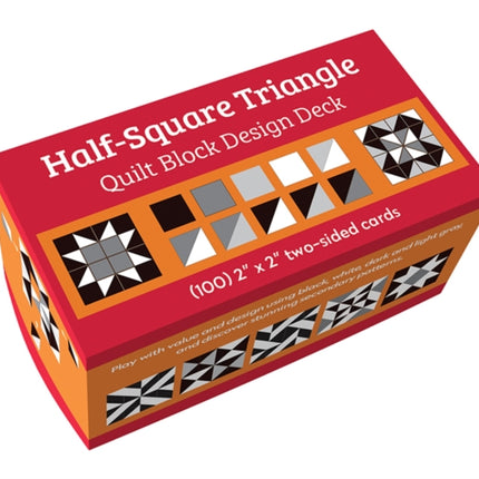 HalfSquare Triangle Quilt Block Design Deck