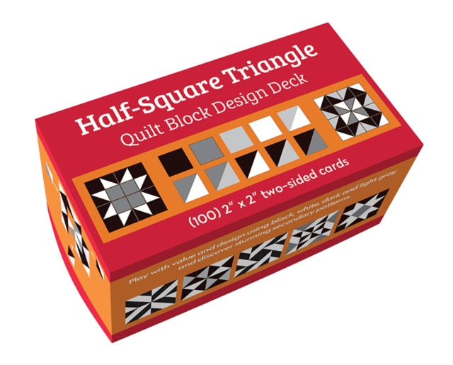 HalfSquare Triangle Quilt Block Design Deck