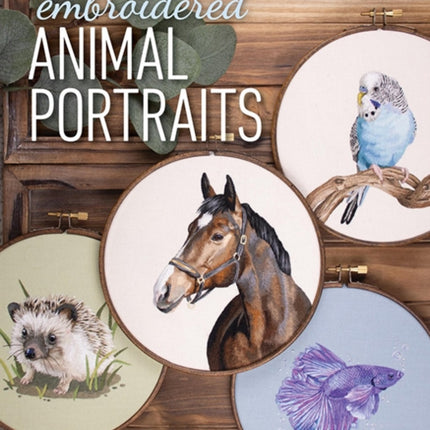 Embroidered Animal Portraits