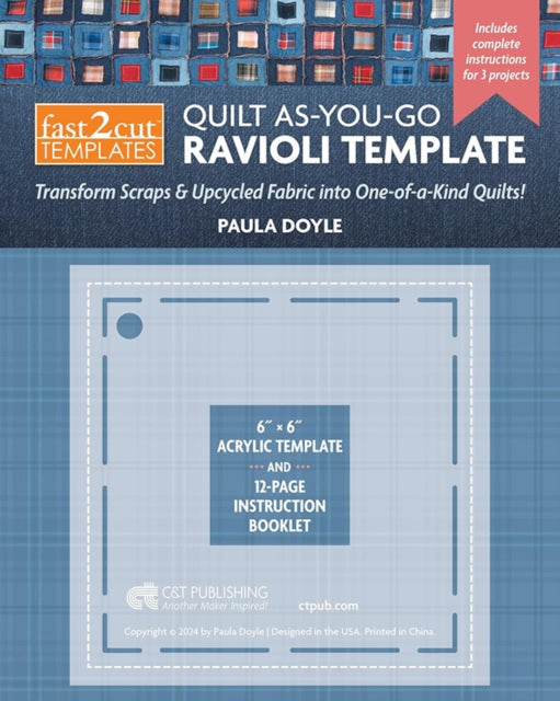fast2cut Quilt AsYouGo Ravioli Template