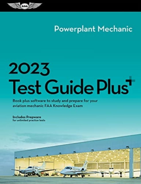 2023 Powerplant Mechanic Test Guide Plus: Book