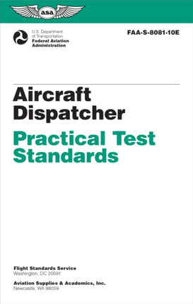 Aircraft Dispatcher Practical Test Standards 2025