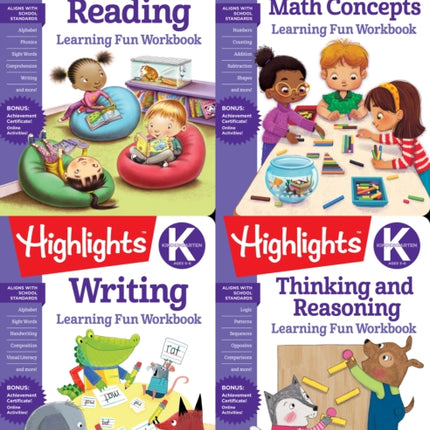 Highlights Kindergarten Learning Workbook Pack