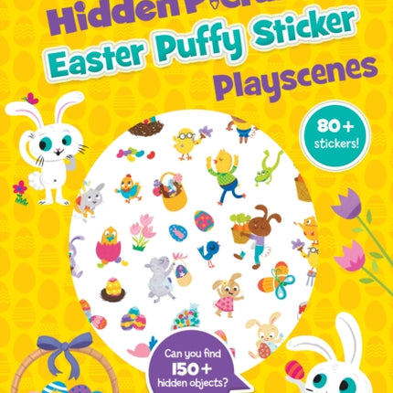 Easter Hidden Pictures Puffy Sticker Playscenes