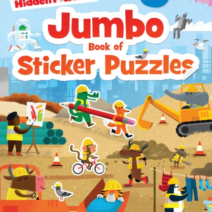 Jumbo Book of Sticker Puzzles