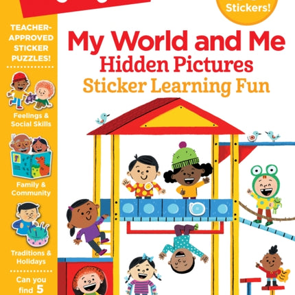 My World and Me Hidden Pictures Sticker Learning Fun