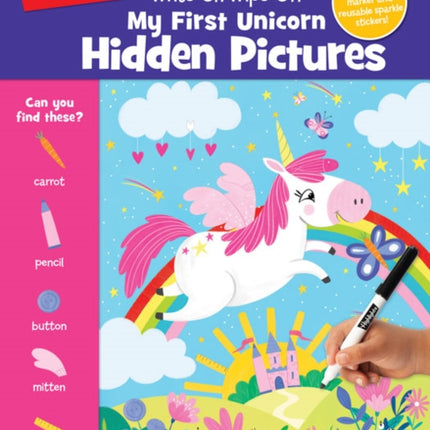 WriteOn WipeOff My First Unicorn Hidden Pictures