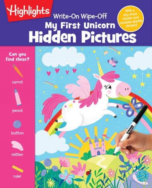 WriteOn WipeOff My First Unicorn Hidden Pictures