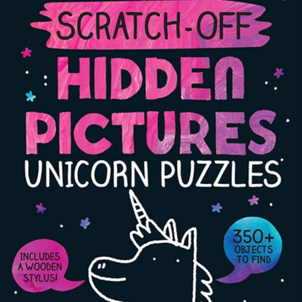 ScratchOff Hidden Pictures Unicorn Puzzles