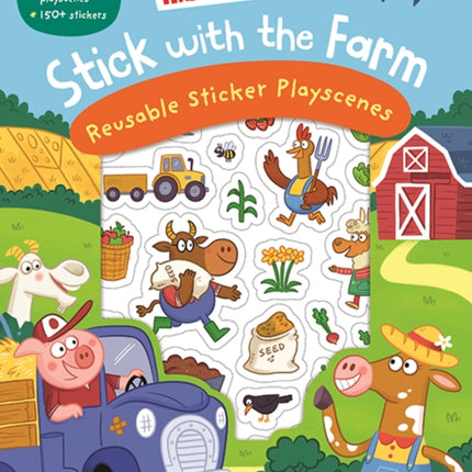 Stick with the Farm Hidden Pictures Reusable Sticker Playscenes