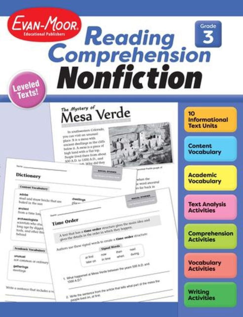 Reading Comprehension: Nonfiction, Grade 3
