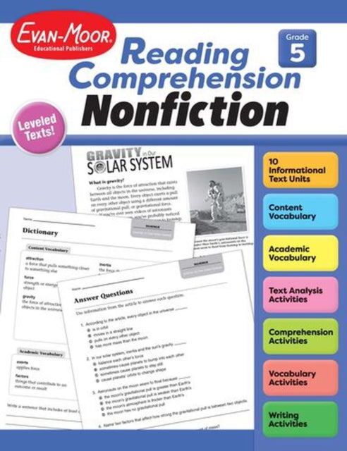 Reading Comprehension: Nonfiction, Grade 5