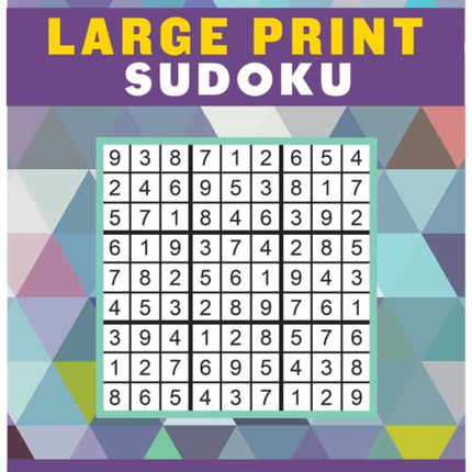 Large Print Sudoku Volume 1