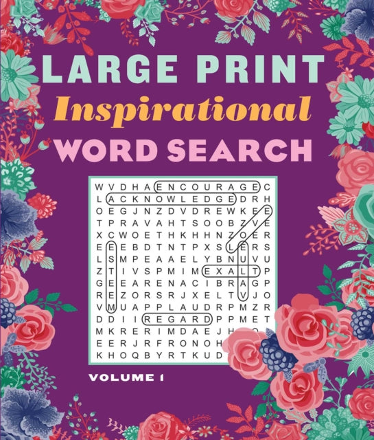 Large Print Inspirational Word Search Volume 1