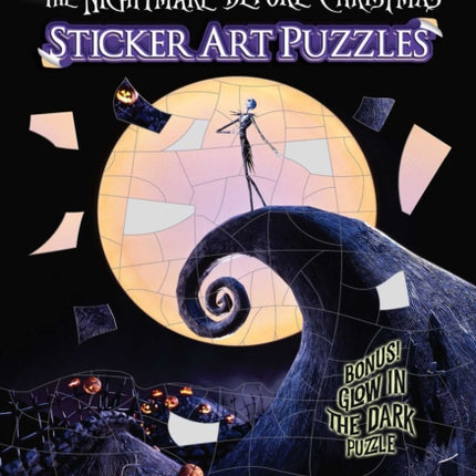 Disney Tim Burton's the Nightmare Before Christmas Sticker Art Puzzles