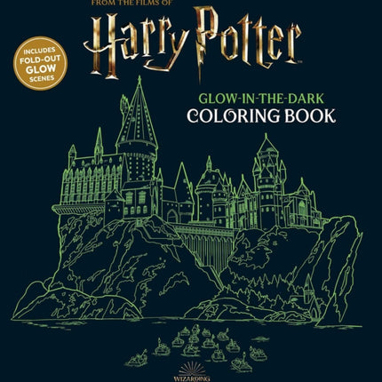 Harry Potter Glow in the Dark Coloring Book