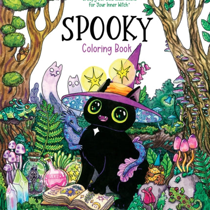 Spooky Coloring Book: Creepy But Cute