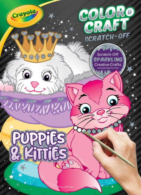 Crayola Color & Craft Scratch-Off: Puppies &